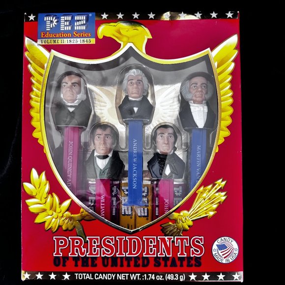 PEZ ⭐ Presidents of the USA  ⭐ Collectible Education Series Pez Candy - Picture 1 of 3